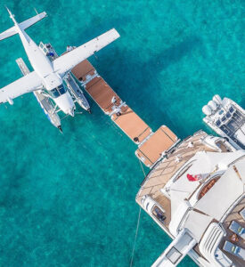 Yacht Transfer from Sea Plane